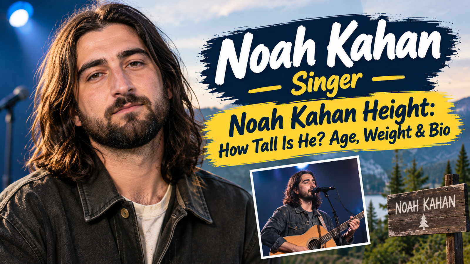 Noah Kahan height