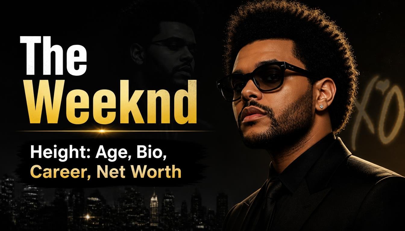 The Weeknd Height