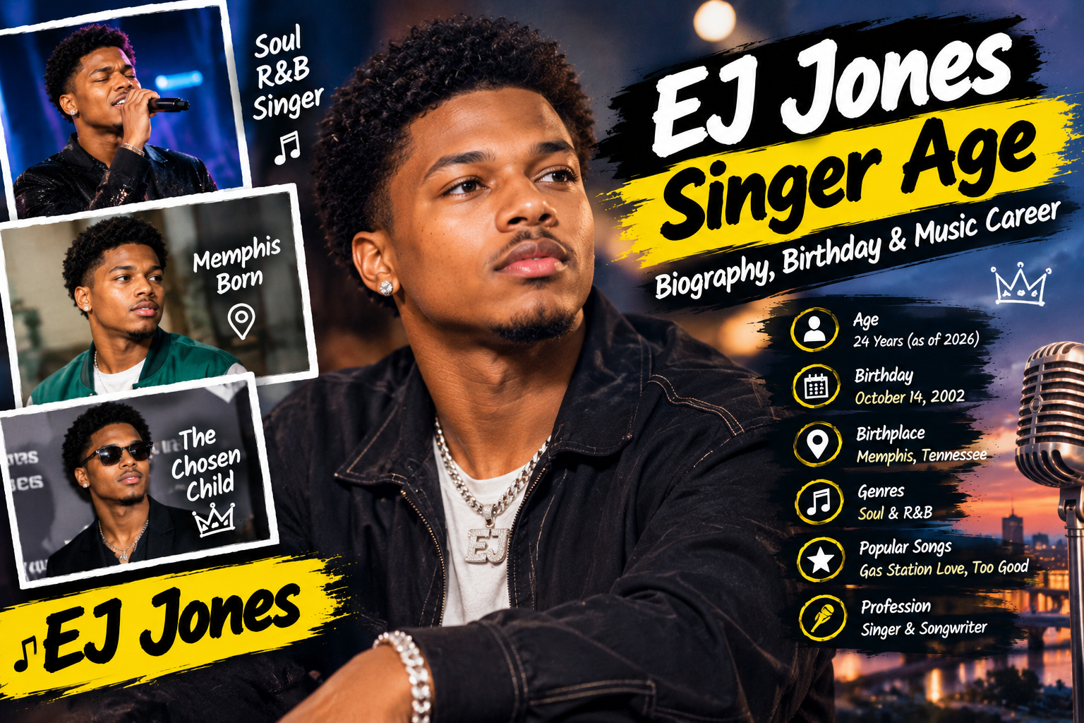 EJ Jones Singer Age