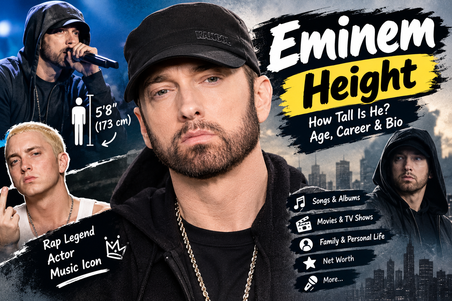 Eminem Height