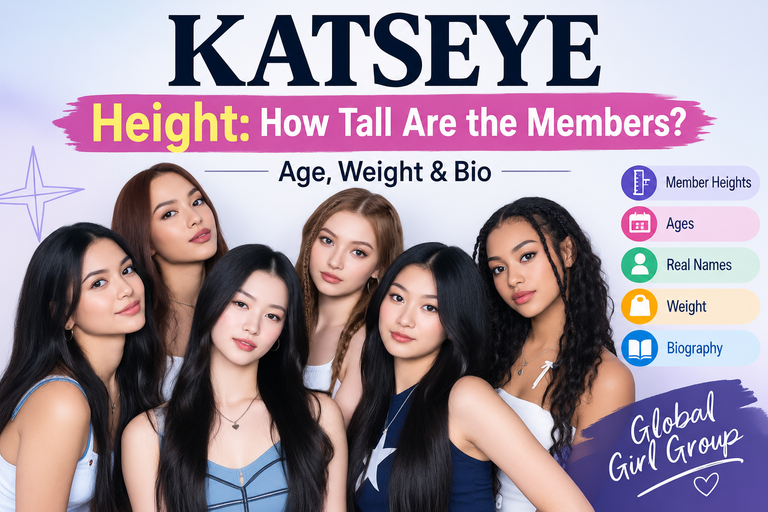 KATSEYE Height