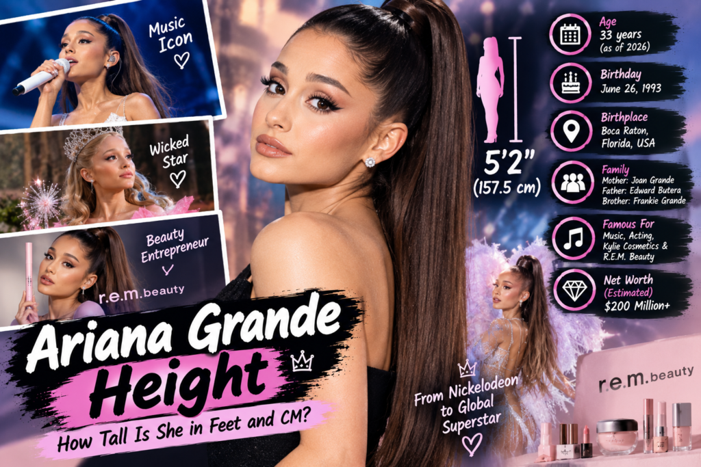 Ariana Grande height
