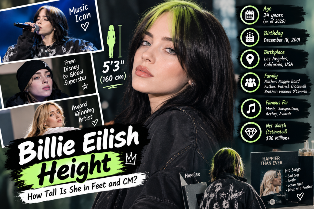 Billie Eilish Height